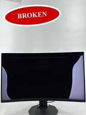  BROKEN Dell S3222DGM 31.5-inch QHD 165Hz Curved Gaming Monitor