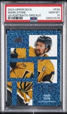 2024 UD UD PORTRAITS SPECKLE #P28 MARK STONE PSA 10