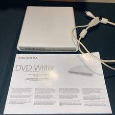 MEMOREX Slim External CD/DVD Writer USB Powered MAC  Windows MRX-650LE