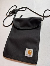carhartt carhartt shoulder bag sacoche neck pouch one point logo khaki black A6