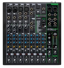 Mackie ProFX10v3 10-Channel Professional Effects Mixer w/USB ProFX10 v3