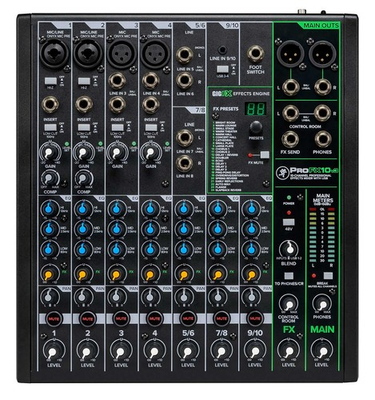 #ad Mackie ProFX10v3 10 Channel Professional Effects Mixer w USB ProFX10 v3 $199.95