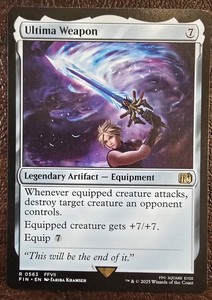 Ultima Weapon #563 Final Fantasy Magic: The Gathering