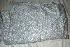 Threshold Blue Floral 100% Cotton Flat Queen ...