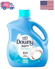 Downy Fabric Softener Liquid, Cool Cotton, 111 Fl Oz, 150 Loads 0.17 per gallon