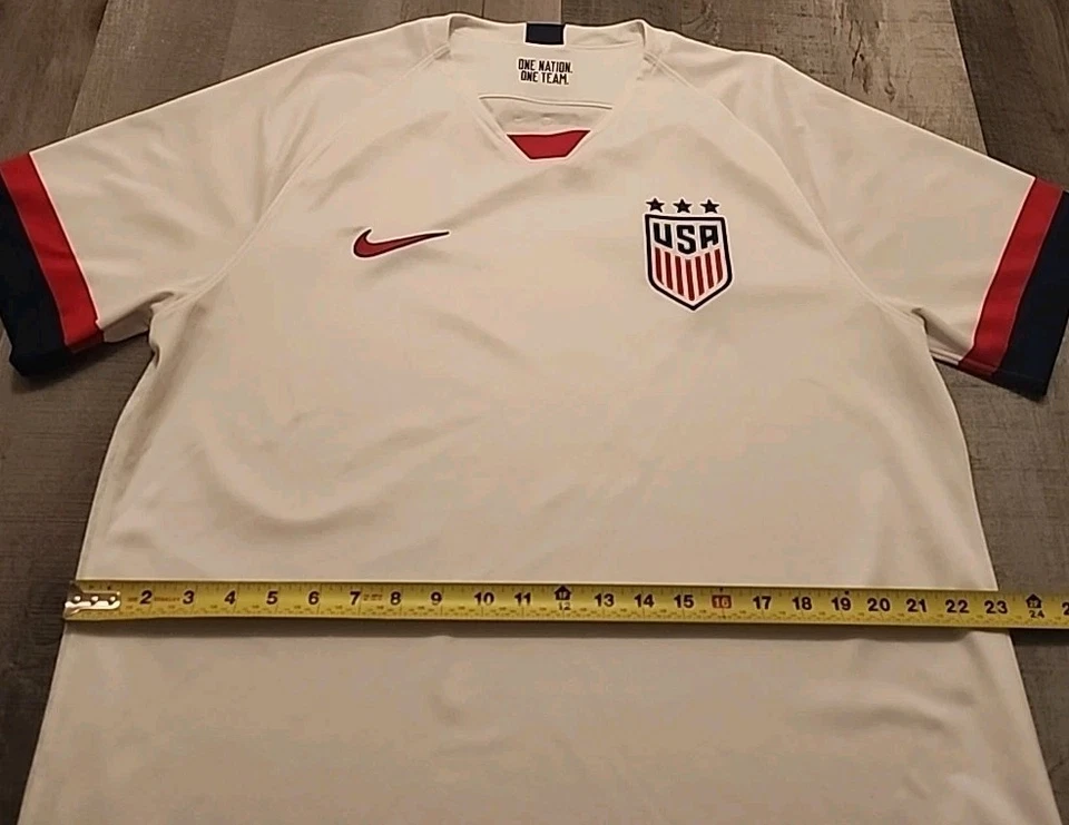 Camiseta Nike 2019 de fútbol local de Estados Unidos XL - USMNT camiseta del equipo internacional Foto 4 de 4