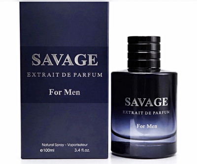 Savage for Men Extrait 3.4 Oz Men's Eau De Parfum. Men's Casual Cologne.