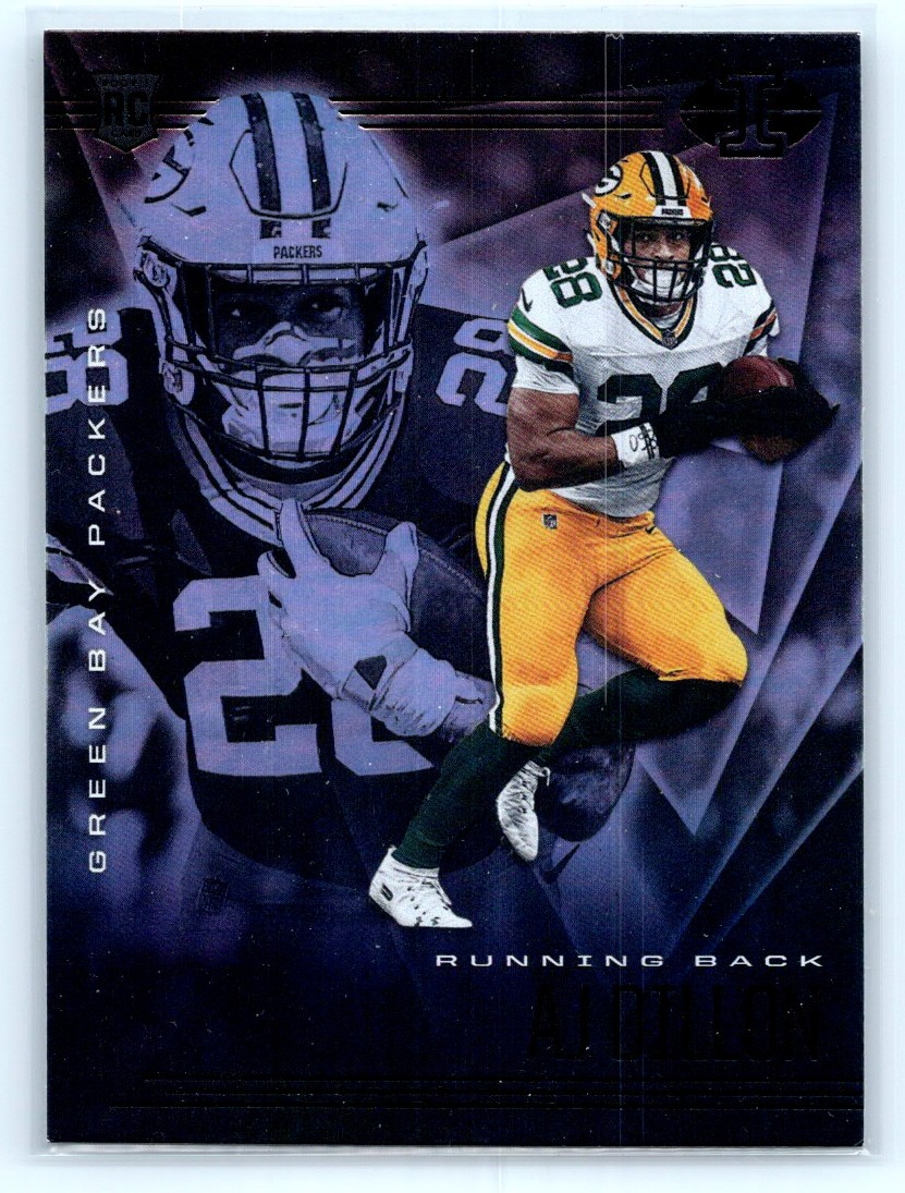 2020 Panini Illusions - AJ Dillon #26 (RC)