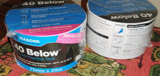 2 x 40 BELOW window flashing tape MASONS self adhesion 3 in x 65 ft