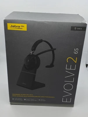 Jabra Evolve2 65 UC Mono USB-A Black 26599-889-989 _0 - Bild 1 von 4