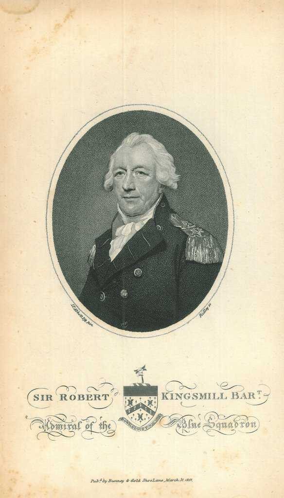 Portrait of Robert Brice Kingsmill, 1st Baronet
