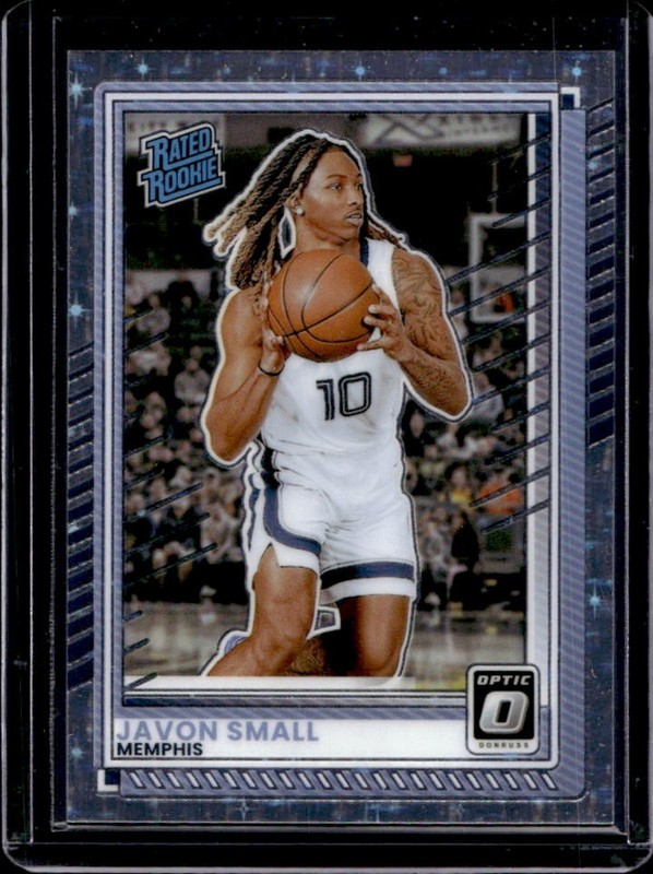 2025-26 Panini Donruss Javon Small Optic Stars Rookie RC #/149 Grizzlies