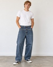 Vintage Marithe Francois Girbaud Jeans Mens 38x30 Baggy Wide Leg Y2K Denim