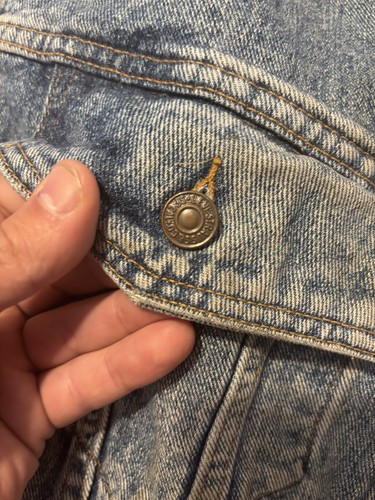 Vintage 80 90's LEVIS 70598-4891 USA Acid Washed Blue Jean Streetwear Sz large - Picture 13 of 16