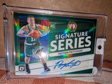 PAYTON PRITCHARD 2020-21 DONRUSS OPTIC SIGNATURE SERIES ROOKIE RC AUTO CELTICS