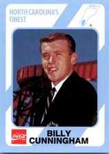 1989-90 Collegiate Collection/Coca-Cola North Carolina's - Billy Cunningham #39