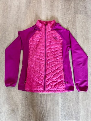 The North Face Women's Pink/Purple Thermoball Lightweight Puffer Jacket Size M