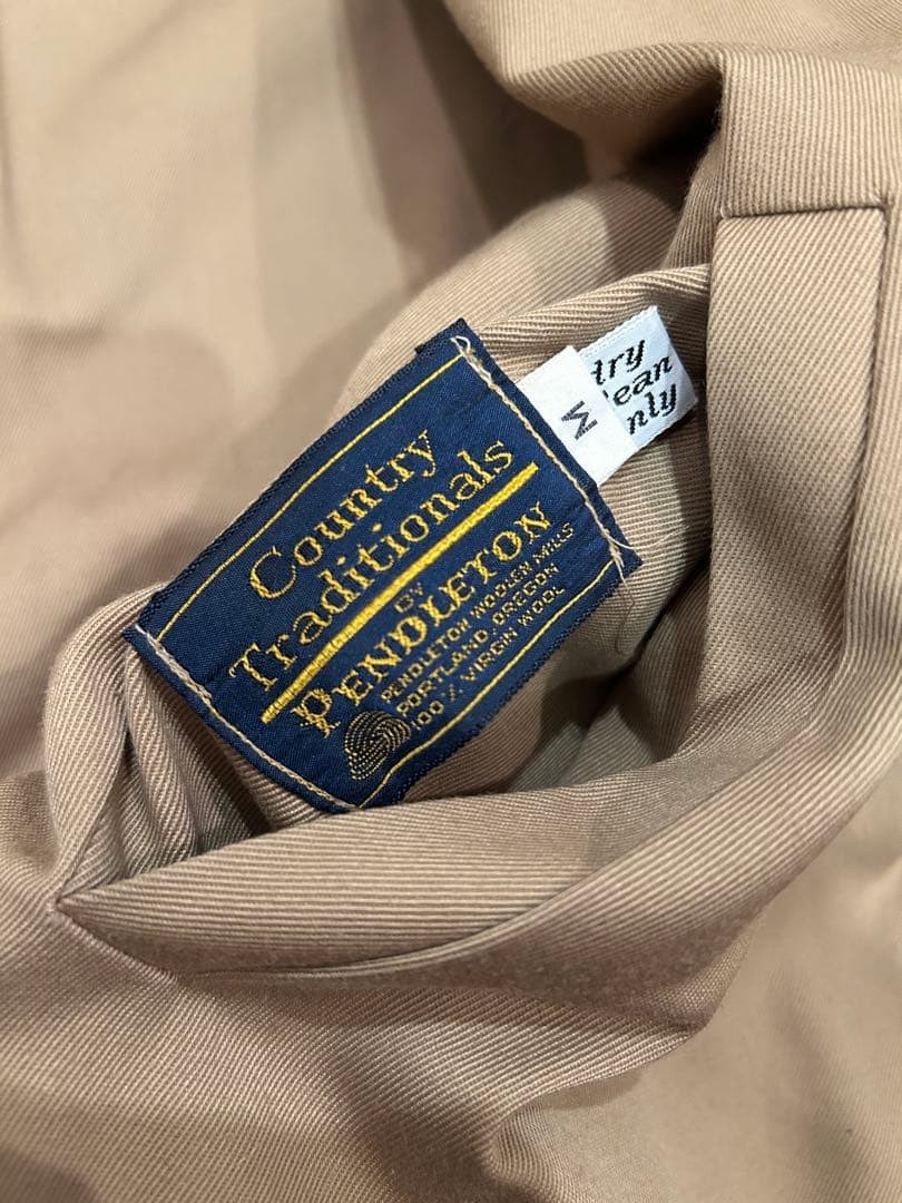 Pendleton Reversible Bomber Jacket Tweed/Twill 70… - image 9