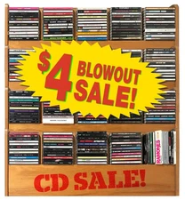Dave's $4 Blowout Build Your Own CD Bundle Sale • Buy More and $ave! Great Deal!