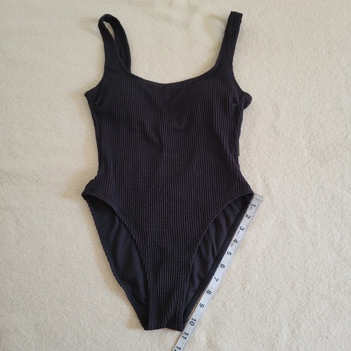 NWT One Piece Swim Suit Women's Size Small (3-5) Black - Picture 7 of 13