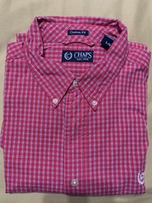 Chaps Ralph Lauren Casual Shirt, 👔 Large, 100% Cotton, Free S&H