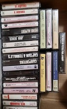 70s 80s Rock / Pop Cassette Lot Of 25 Neil Diamond Chicago Moody Blues Bee gees
