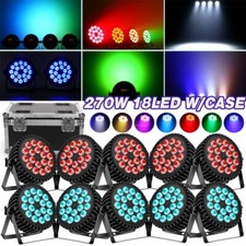 270W 18LED PAR Lights RGBW Stage Lighting DMX DJ Disco Party Club Bar Show Light