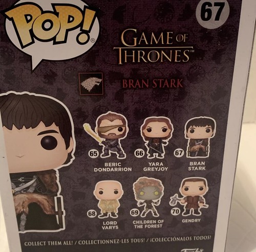 Funko - POP TV: Juego de Tronos S9 - Bran Stark Nuevo En Caja - Imagen 4 de 6
