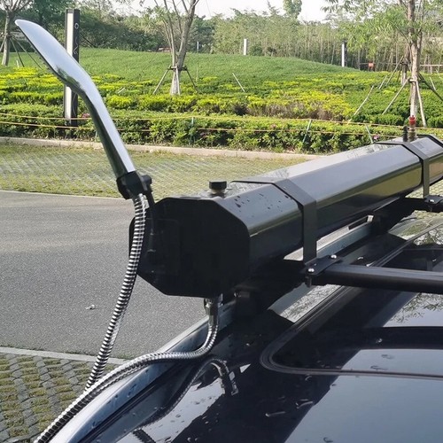 Soporte de techo portátil de 20 L para aterrizaje ducha todo terreno solar camping techo de coche - Imagen 8 de 12