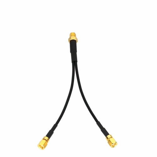 1x SMA auf 2x SMB Stecker/Buchse Sensor Verstärker Splitter/Combiner Y Adapter Kabel - Bild 5 von 9