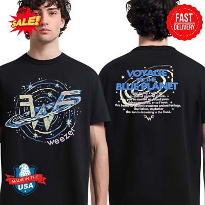 Weezer Voyage To The Blue Planet Tour Merch Dear Daddy T-Shirt | eBay