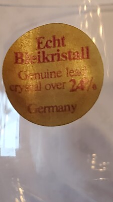 Schott BleiCristal 6 Weinkelche,in Orginalverpackung,nie benützt,tadellos