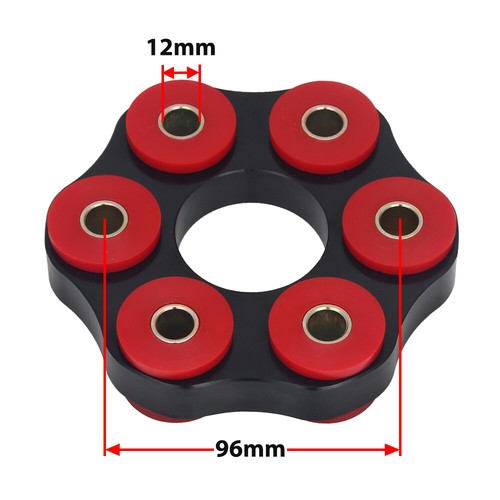 Albero di trasmissione disco flessibile in poliuretano per BMW E30 E36 E46 M3 Flex Disc LK=96mm/12mm - Foto 2 di 5