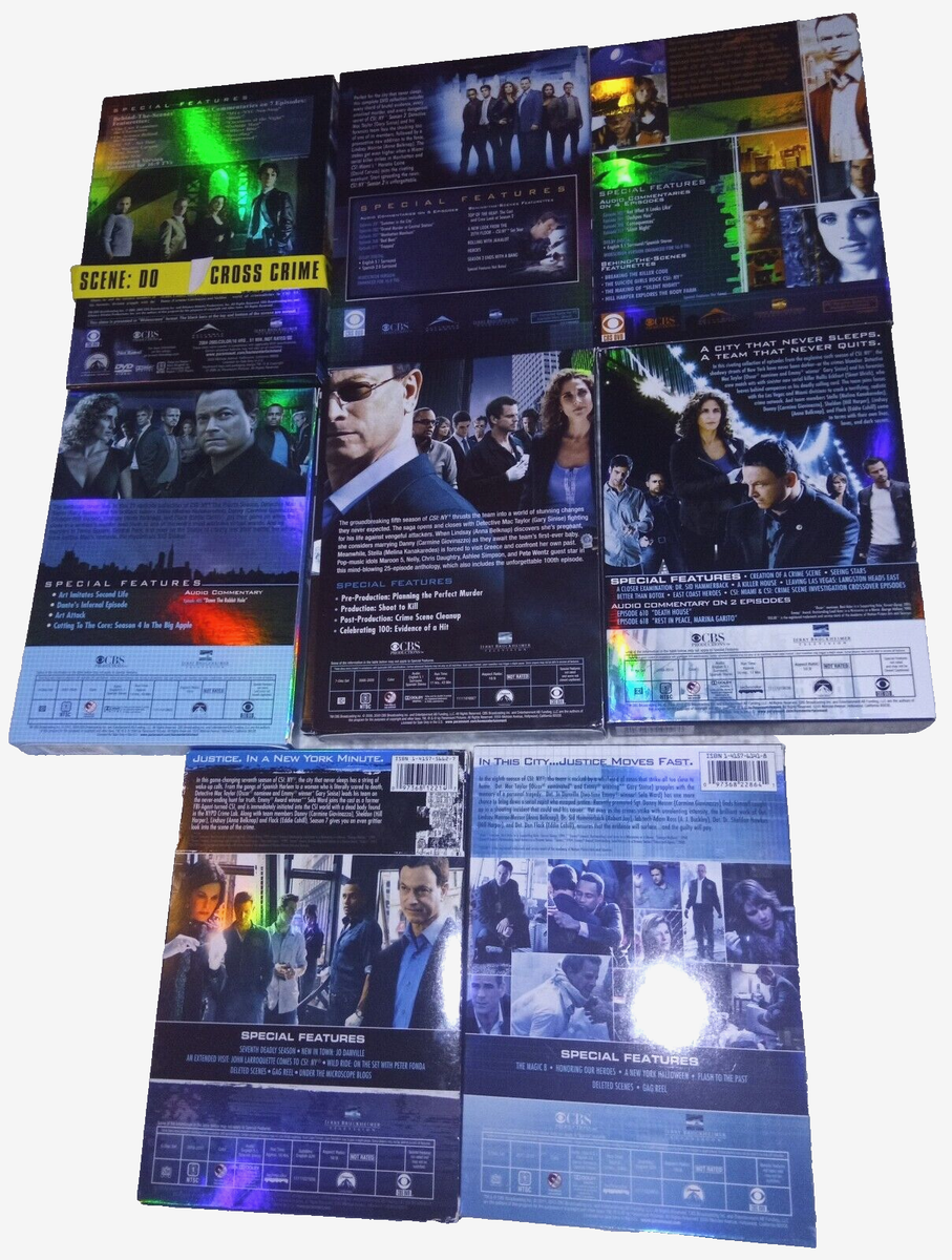 CSI:NY 　　シーズン1〜8 CSI: NY New York (1-8) DVD Series Set Seasons 1 - 2 - 3 - 4