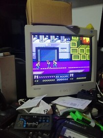 NES FAMICOM DOUBLE DRAGON II 2 Japanese version GAME ONLY