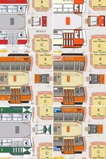 Bastelbögen KT4D Berlin div. Farbvarianten Maßstab 1:87 H0 Strassenbahn Tram DDR