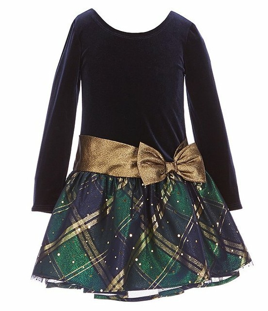 Bonnie Jean Toddler Girl Christmas Drop Waist Dress Size 2T NEW eBay