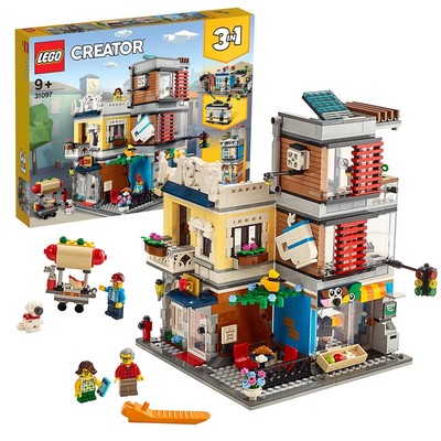 lego townhouse pet shop and cafe