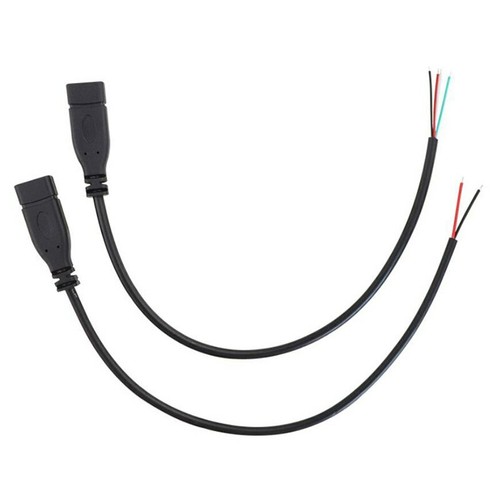USB c Type C Male female Connector 2pin/4pin Wire DIY Cable for Huawei Xiaomi - Picture 5 of 5
