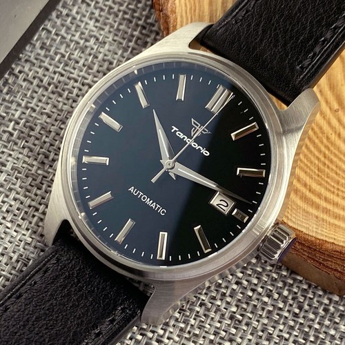 Reloj automático Tandorio para hombre fecha NH35 200m impermeable 39 mm cristal zafiro - Imagen 11 de 30