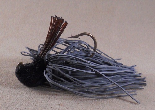 Bass Fishing Lure, DR Custom Fuzzy Head Flipping Jig 1/2 oz. ( Limited Edition ) - Picture 2 of 2