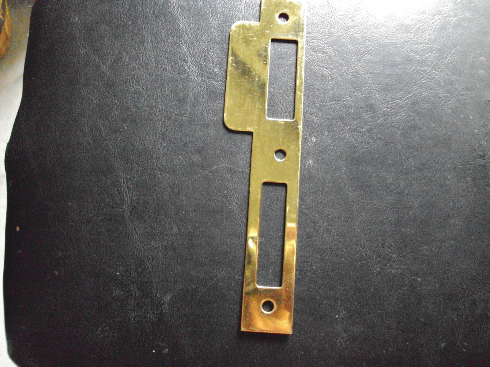Jado / Shaeffer Mortise Lock Strike Polished Brass Schlage Baldwin