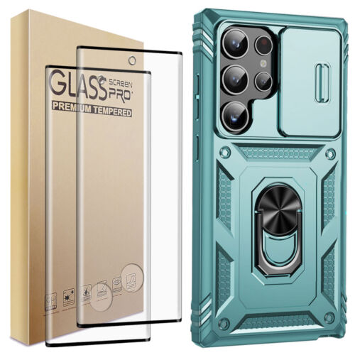 Custodia ultra per Samsung S22+ cavalletto slide fotocamera obiettivo cover/protezione schermo - Foto 25 di 36