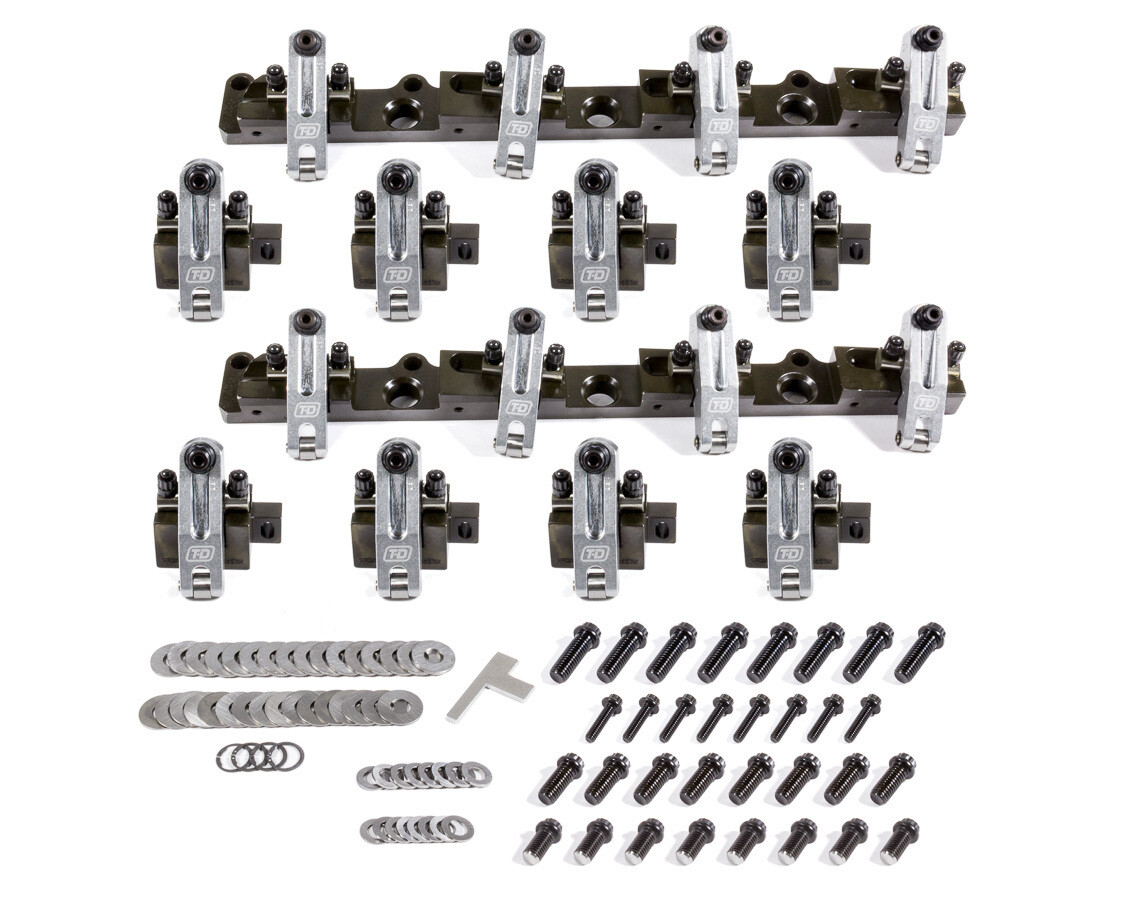 T And D Machine 3142-180/180 Bbc Shaft Rocker Arm Kit W