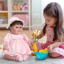 20'' Lifelike Newborn Silicone Vinyl Reborn Gift Baby Doll Handmade Reborn Dolls