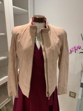 Ladies, Pink Féraud Leather Jacket, Size 12 Uk, 38 F