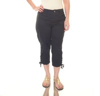 Style & Co. Tummy-control Lace-up Capris Size 4 on sale Style & Co. Tummy-control Lace-up Capris Size 4 on sale