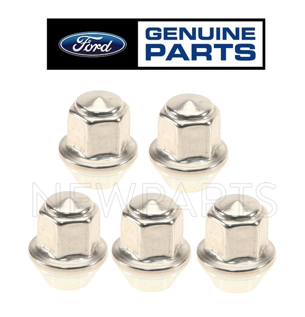 Set of 5 Wheel Lug Nuts Genuine For Ford CMax Escape Fiesta Focus