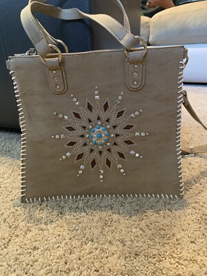 BLAZIN ROXX PURSE Gun Carry HANDBAG STUDDED STAR