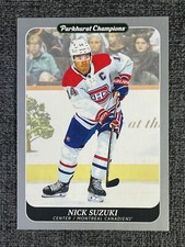 Nick Suzuki 2023-24 Upper Deck Parkhurst Champions Hockey Base Silver #38